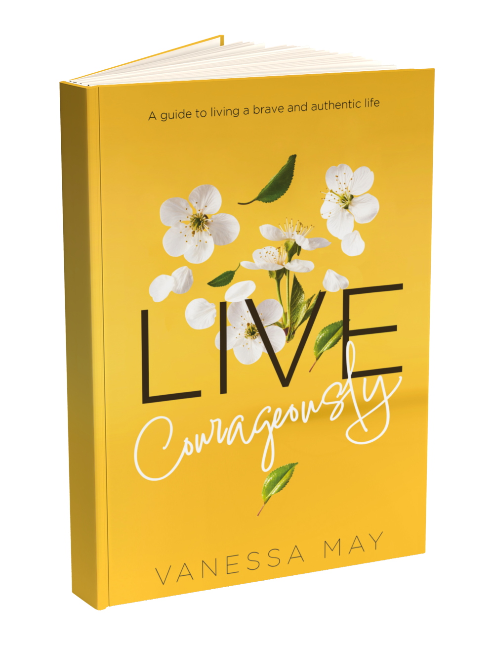 Live Courageously Book - Vanessa May