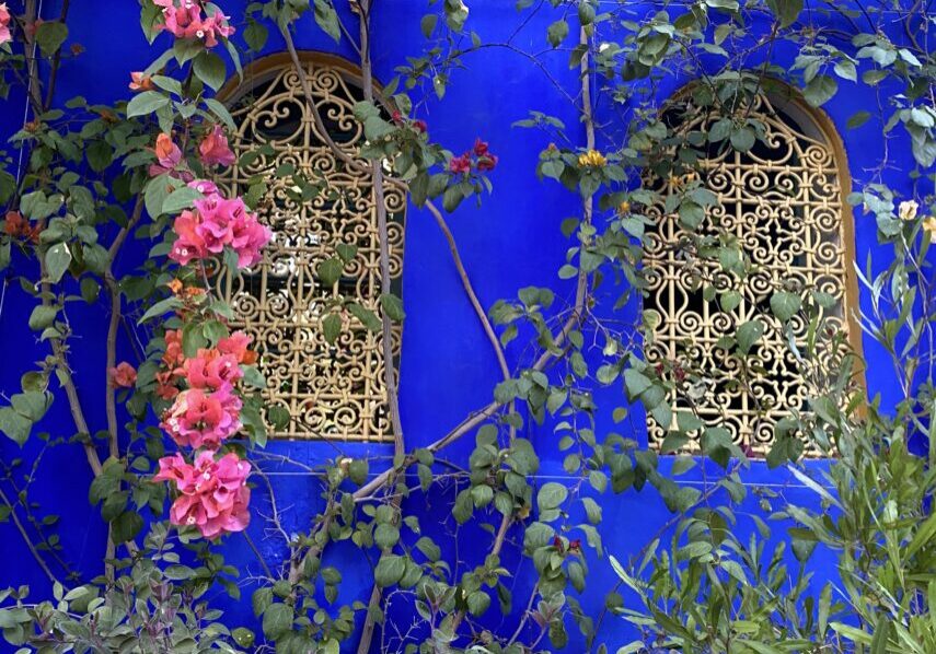 One of the most enchanting and mysterious gardens in Morocco created over 40 years by Yves St Laurent and Pierre Berge